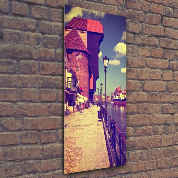 Plexiglasbilder vertikal Danzig, Polen