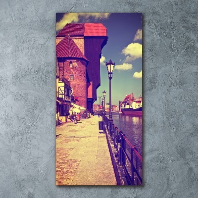 Plexiglasbilder vertikal Danzig, Polen