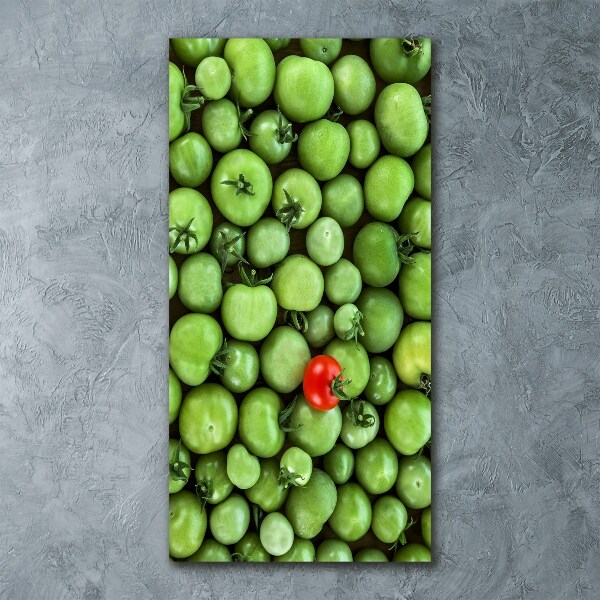 Plexiglasbilder vertikal Rote Tomate