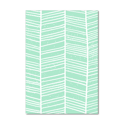 Bild auf Acrylglas vertikal Fischgrätmuster