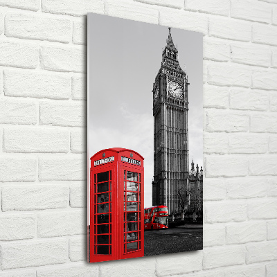 Plexiglasbilder vertikal Big Ben London