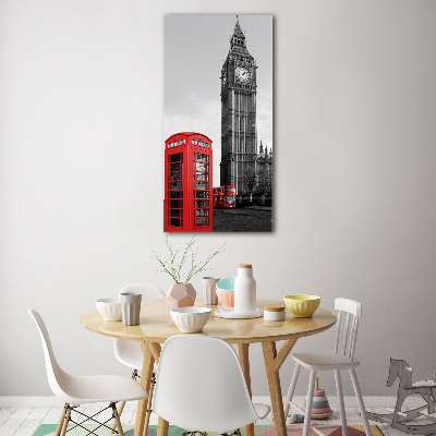 Plexiglasbilder vertikal Big Ben London