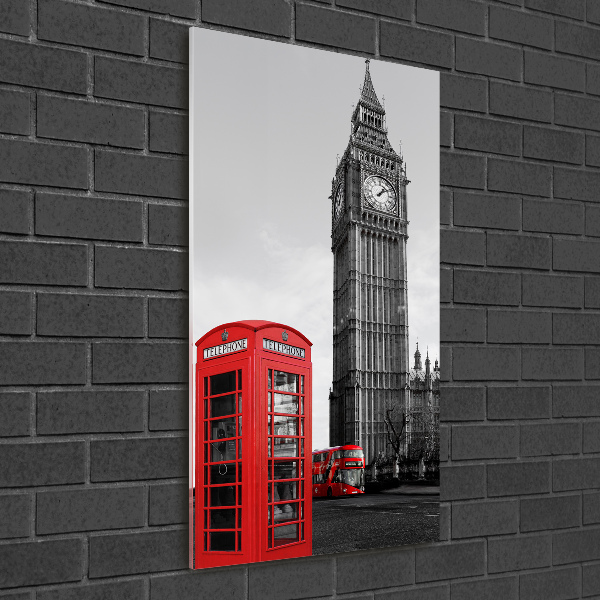 Plexiglasbilder vertikal Big Ben London