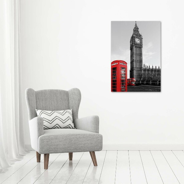 Plexiglasbilder vertikal Big Ben London