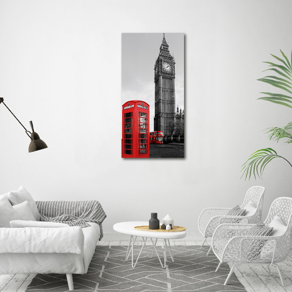 Plexiglasbilder vertikal Big Ben London