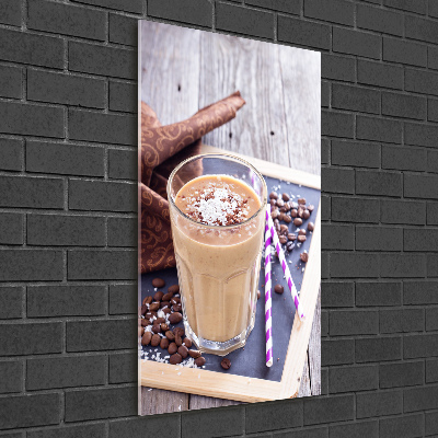 Plexiglasbilder vertikal Schokoladencocktail