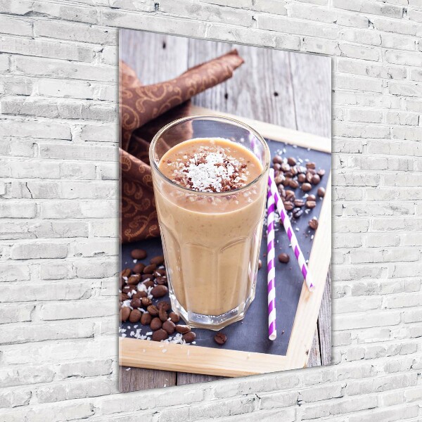 Plexiglasbilder vertikal Schokoladencocktail