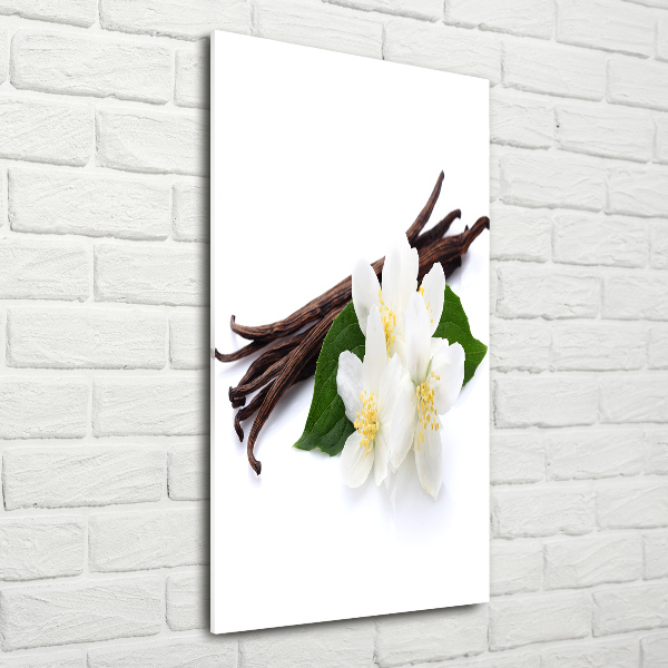 Plexiglasbilder vertikal Jasmin und Vanille