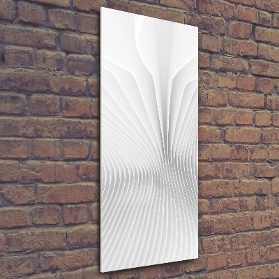 Acrylbild vertikal Abstrakte Linien