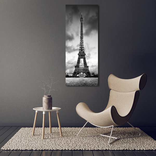 Modernes Acrylbild vertikal Eiffelturm Paris