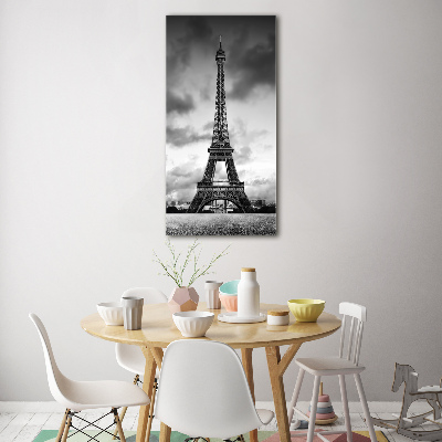 Modernes Acrylbild vertikal Eiffelturm Paris