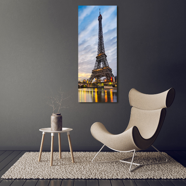 Bild auf Acrylglas vertikal Eiffelturm Paris