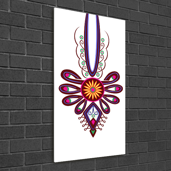 Plexiglasbilder vertikal Polnisches Volksmuster