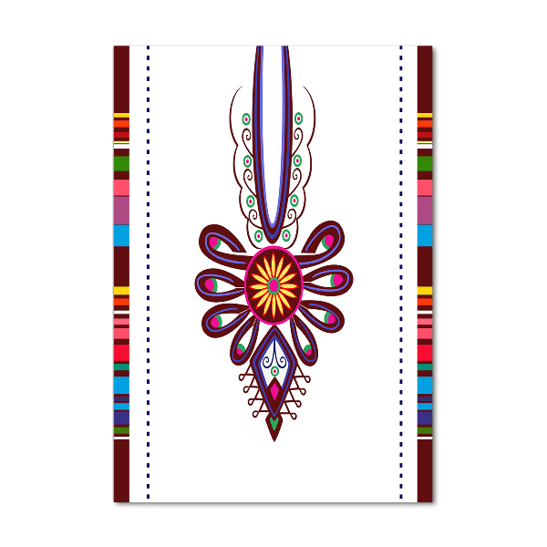 Plexiglasbilder vertikal Polnisches Volksmuster