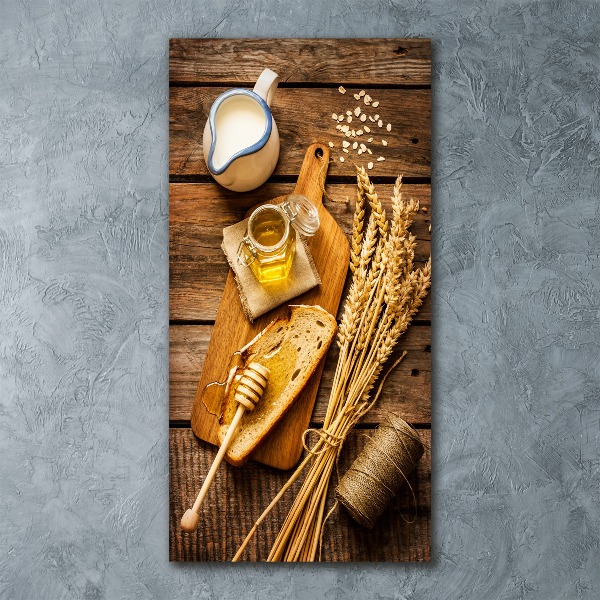 Plexiglasbilder vertikal Frühstück