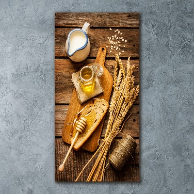 Plexiglasbilder vertikal Frühstück