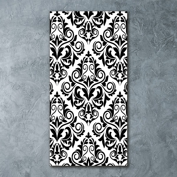 Modernes Acrylbild vertikal Ornamente