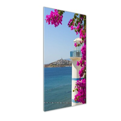 Bild auf Acrylglas vertikal Leuchtturm
