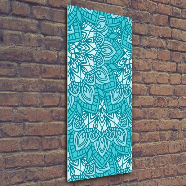 Bild auf Acrylglas vertikal Ornamente