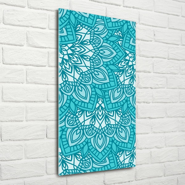Bild auf Acrylglas vertikal Ornamente