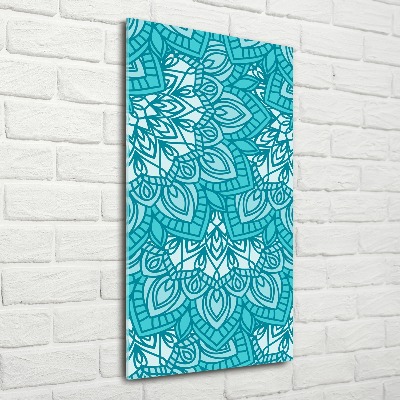 Bild auf Acrylglas vertikal Ornamente