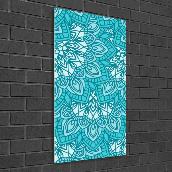 Bild auf Acrylglas vertikal Ornamente