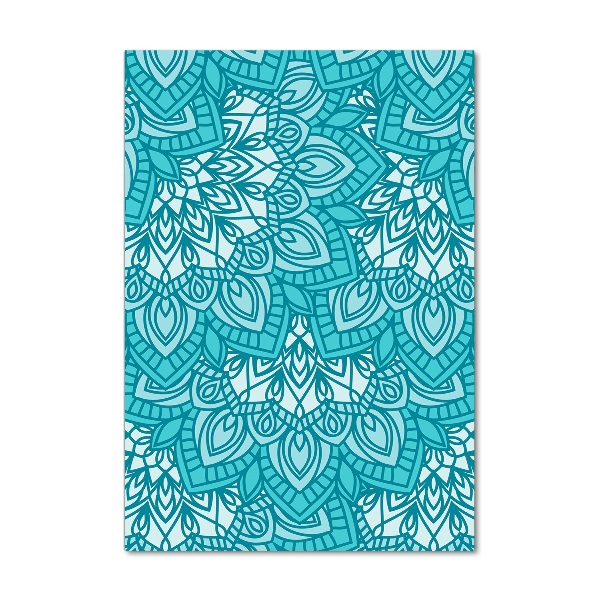 Bild auf Acrylglas vertikal Ornamente