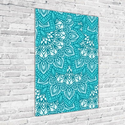 Bild auf Acrylglas vertikal Ornamente