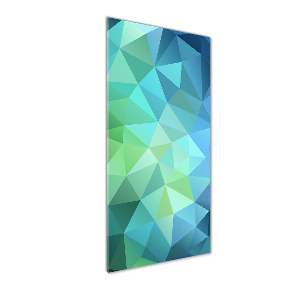 Modernes Acrylbild vertikal Abstrakter Hintergrund