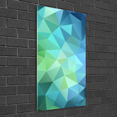 Modernes Acrylbild vertikal Abstrakter Hintergrund