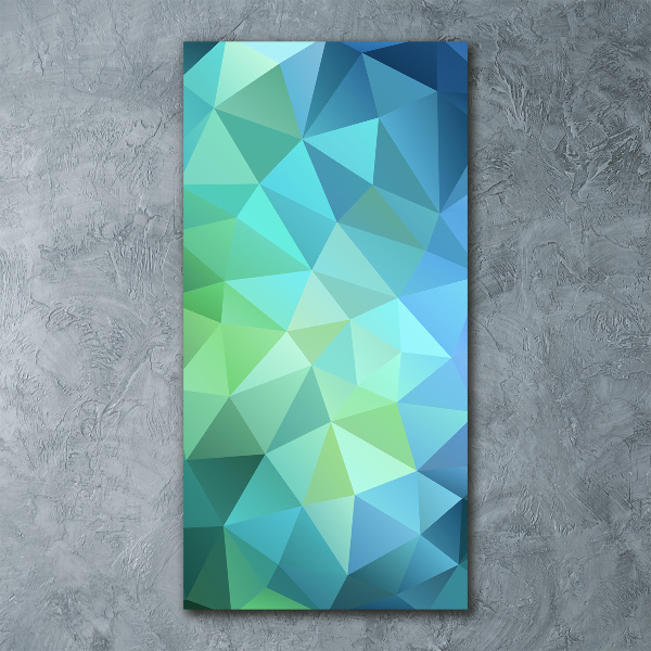 Modernes Acrylbild vertikal Abstrakter Hintergrund