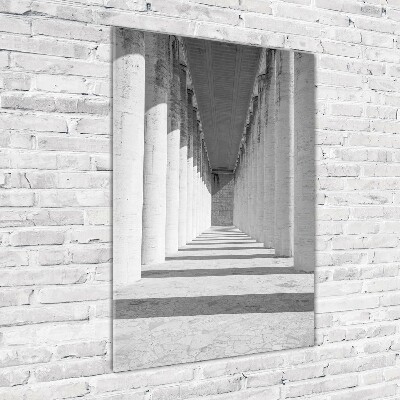 Acrylbild vertikal Korridor