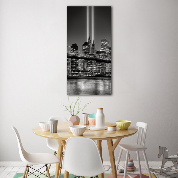 Bild auf Acrylglas vertikal Manhattan, New York