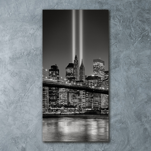 Bild auf Acrylglas vertikal Manhattan, New York