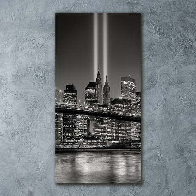 Bild auf Acrylglas vertikal Manhattan, New York