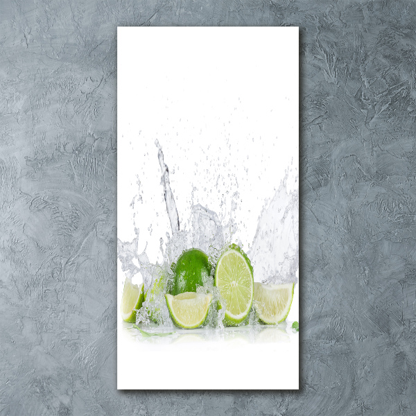 Acrylbild vertikal Kalk