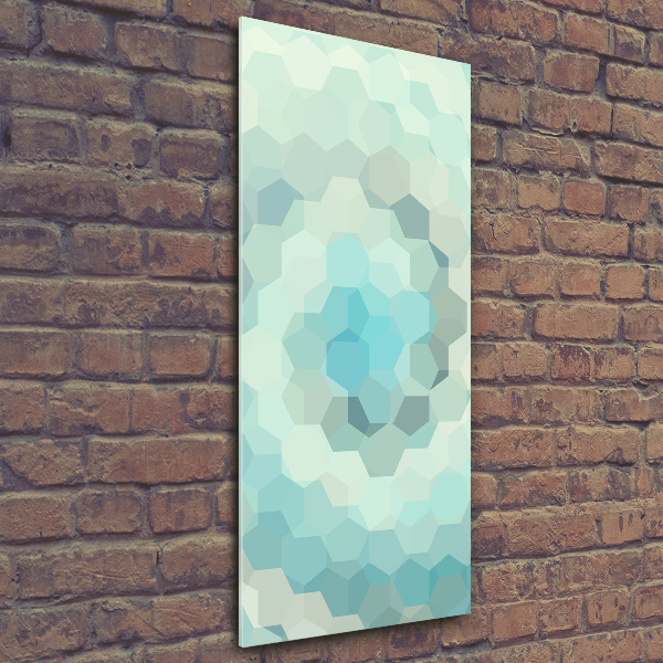 Modernes Acrylbild vertikal Abstrakter Hintergrund