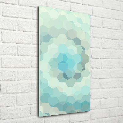 Modernes Acrylbild vertikal Abstrakter Hintergrund