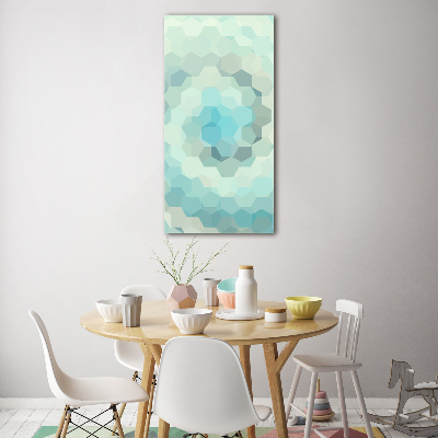 Modernes Acrylbild vertikal Abstrakter Hintergrund