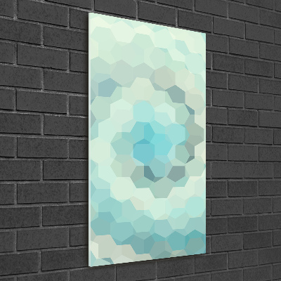 Modernes Acrylbild vertikal Abstrakter Hintergrund