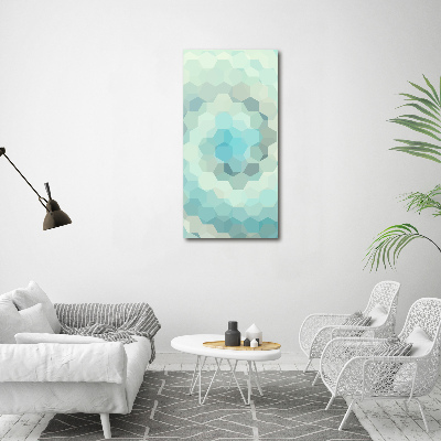 Modernes Acrylbild vertikal Abstrakter Hintergrund