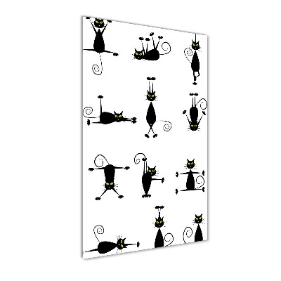 Plexiglasbilder vertikal Katzen