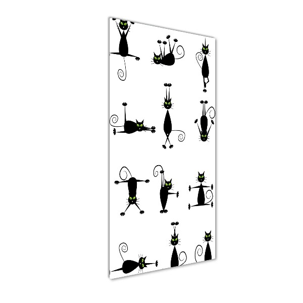 Plexiglasbilder vertikal Katzen