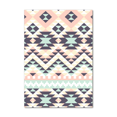 Acrylbild vertikal Ethnische Zugehörigkeit