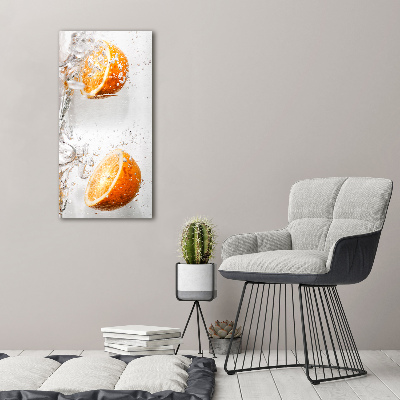 Plexiglasbilder vertikal Orangen