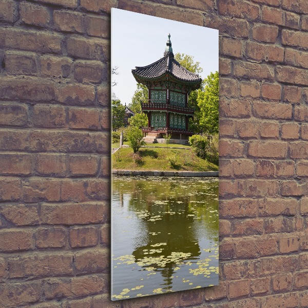 Bild auf Acrylglas vertikal Japanischer Park