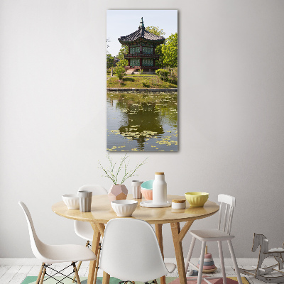Bild auf Acrylglas vertikal Japanischer Park
