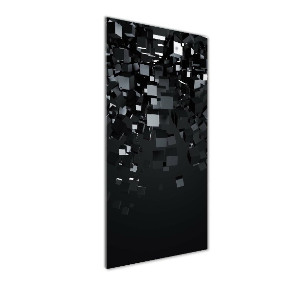 Plexiglasbilder vertikal 3D-Abstraktion