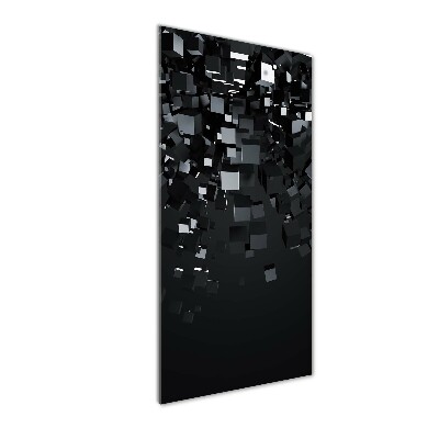 Plexiglasbilder vertikal 3D-Abstraktion