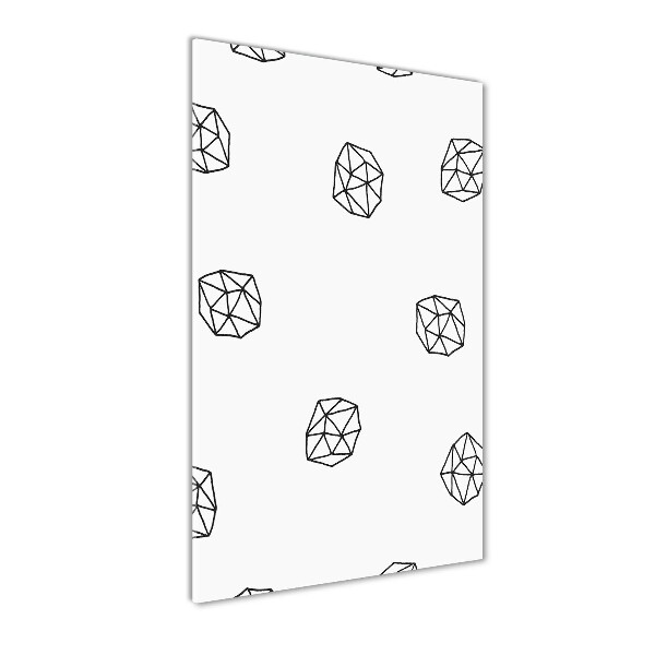 Plexiglasbilder vertikal Abstraktes Muster